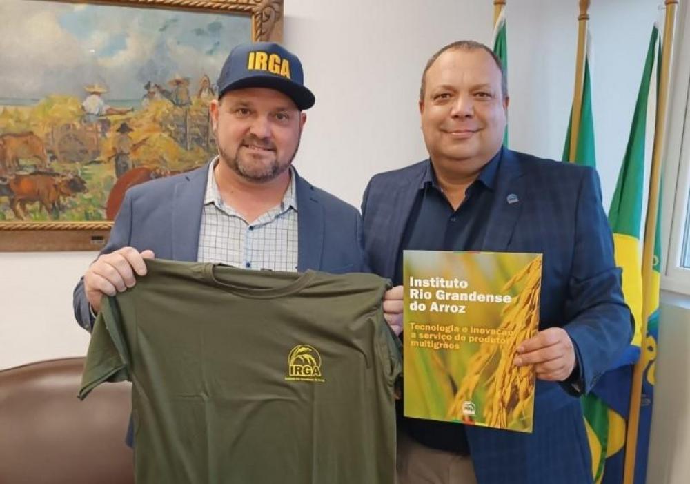 Novo presidente do Irga é apresentado a diretores e servidores