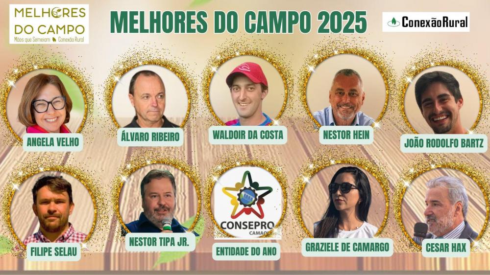 Com transmissão ao vivo Melhores do Campo será entregue nesta segunda