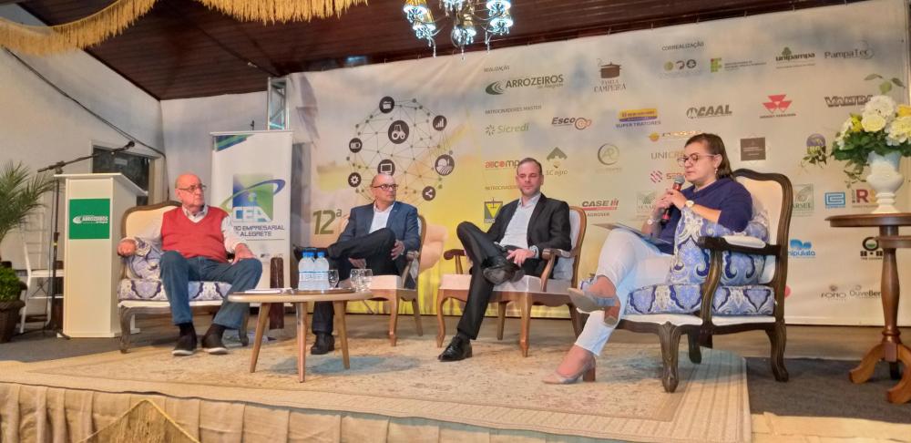 Semana Arrozeira de Alegrete lançou olhar sobre o futuro da produção da Metade Sul