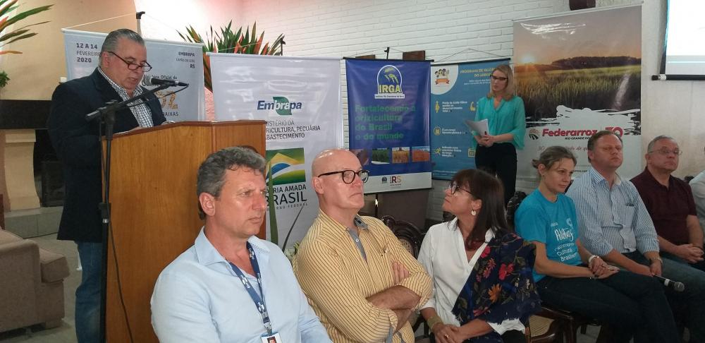 Federarroz lança a 30ª Abertura da Colheita do  Arroz em Pelotas