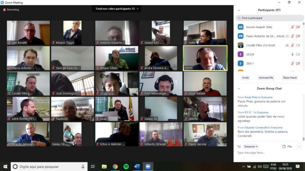 Câmara temática da Irrigação tem sua primeira reunião