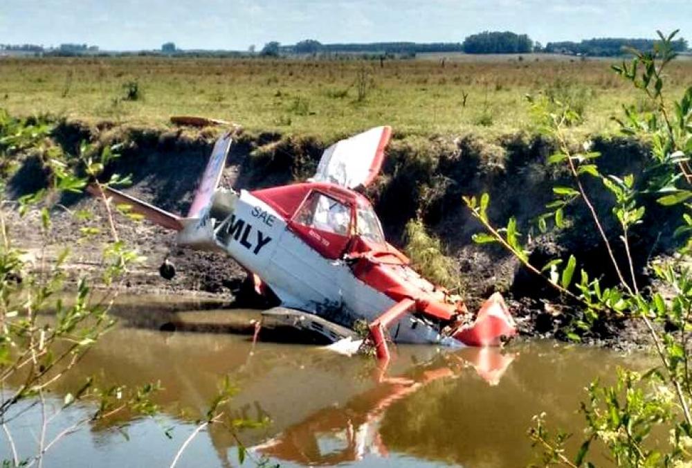Acidente com avião agrícola causa morte de piloto na Campanha