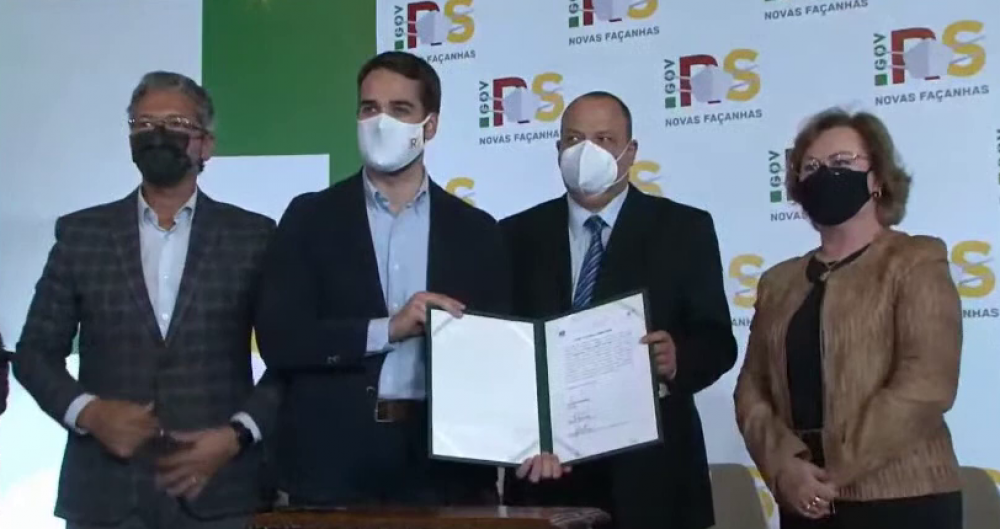 Governador empossa presidente do Irga e anuncia retorno da CDO integral