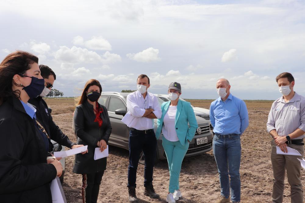 Fazenda Palma recebe visita de executivos da Yara Fertilizantes