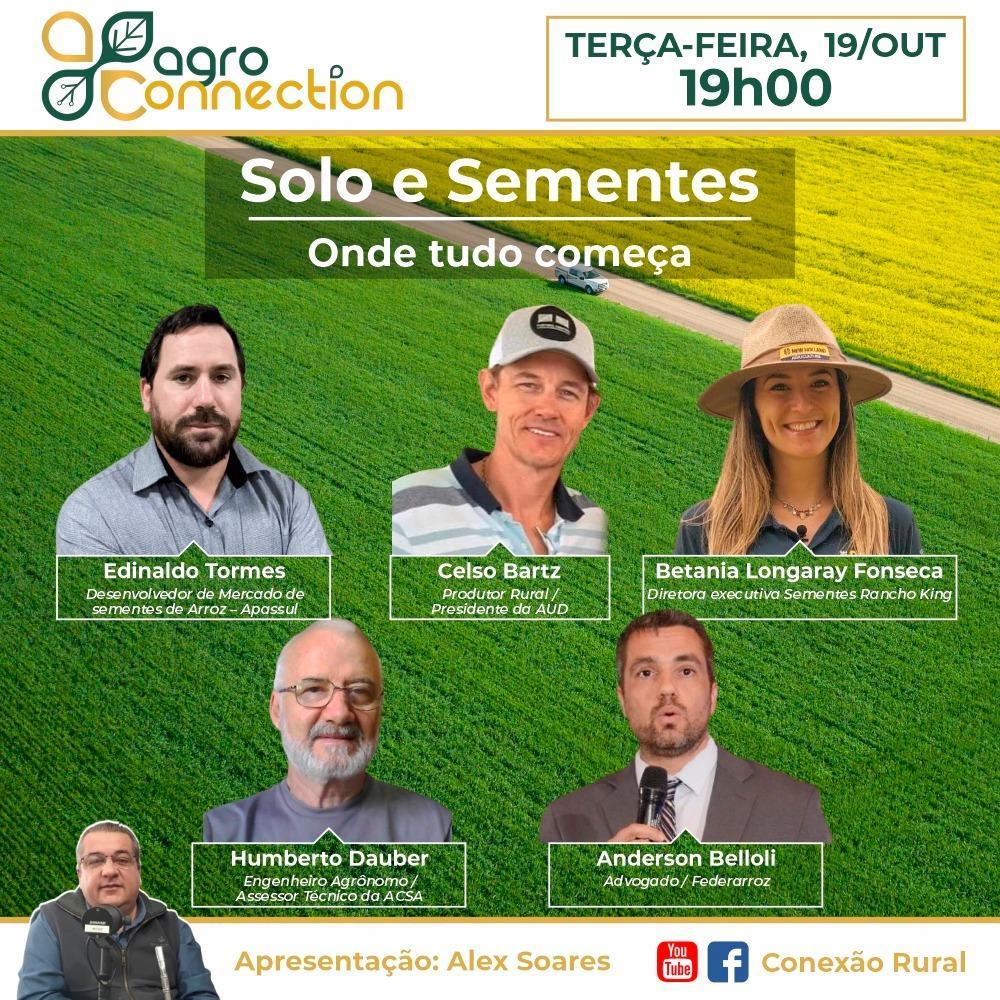 Conexão Rural estreia a sua Live das terças