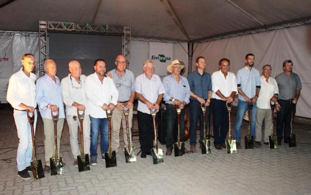 Os homenageados com a Pá do Arroz 2022 da Federarroz